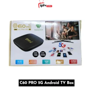 C60 Pro 5G Android 12.0 IPTV Box