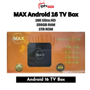 MAX Android 16 TV Box