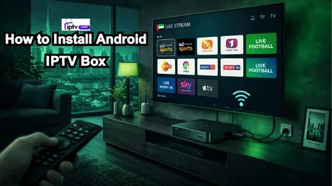 How to Install Android IPTV Box in UAE